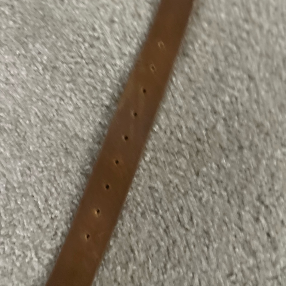 Women’s Gucci Tan Leather Belt (Authentic) - Size 90 - Picture 3 of 9